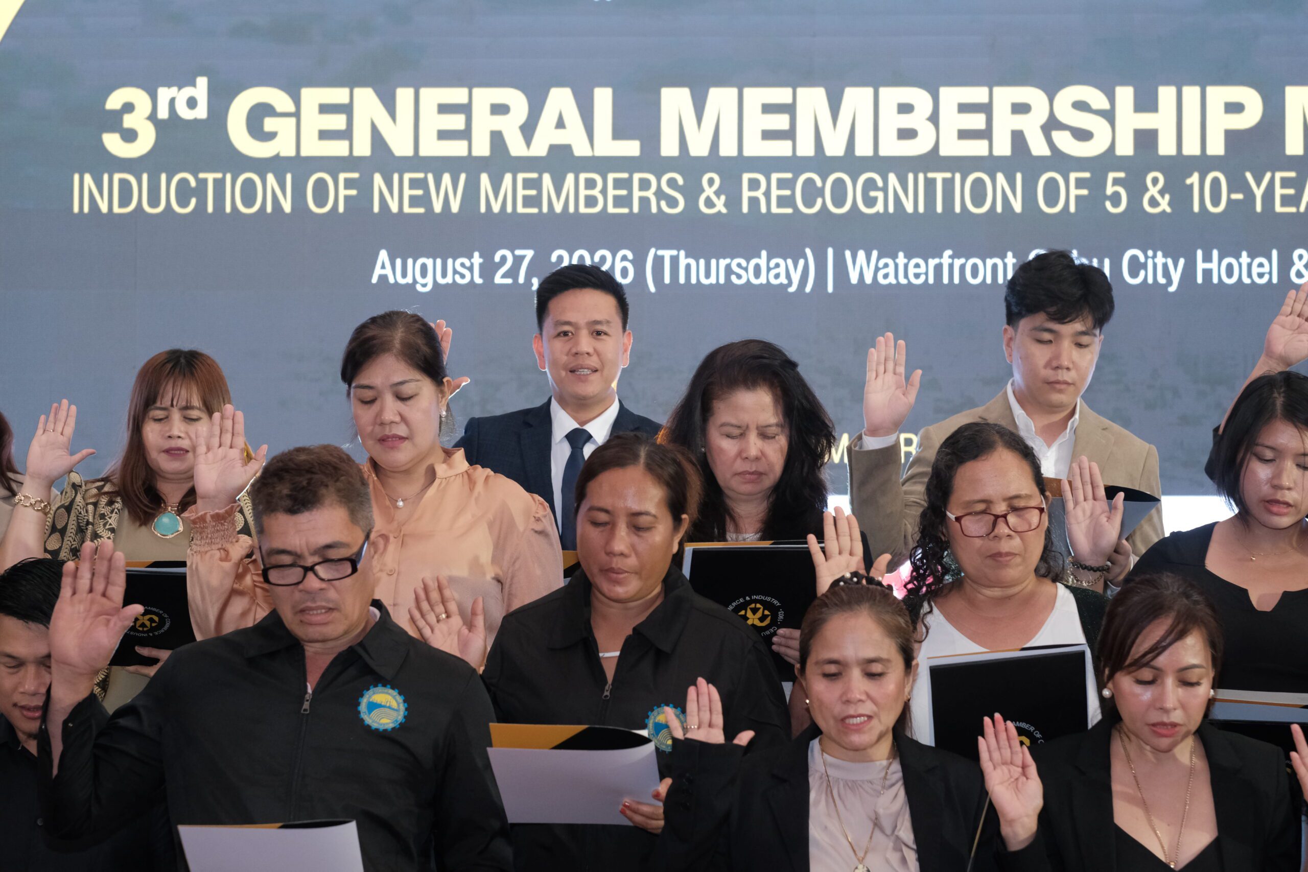 Read more about the article Cebu Chamber of Commerce and Industry Member Inauguration: InfiniVAN Binds Through Oath